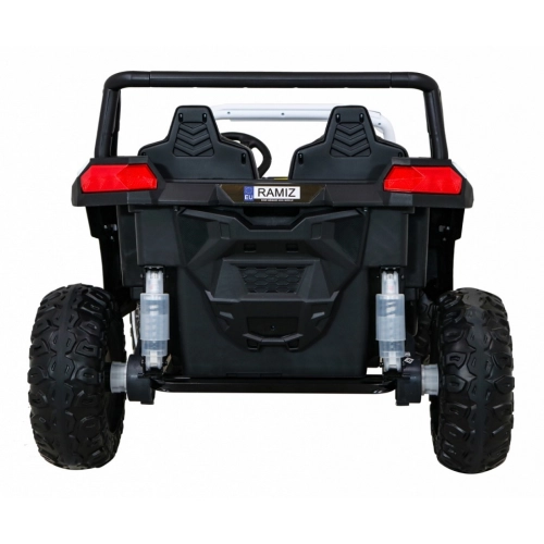 A032 Biały duży pojazd dla dzieci